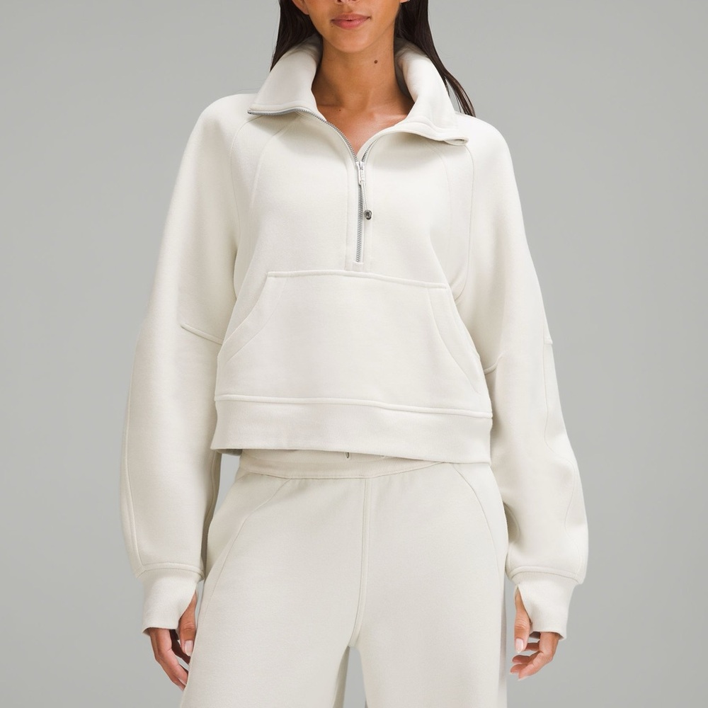 lululemon athletic Scuba Oversized Funnel Neck Half-Zip
